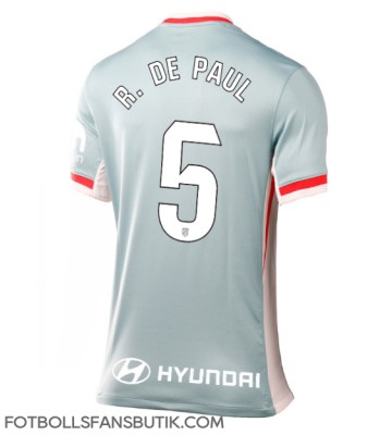 Atletico Madrid Rodrigo De Paul #5 Replika Bortatröja Damer 2024-25 Kortärmad